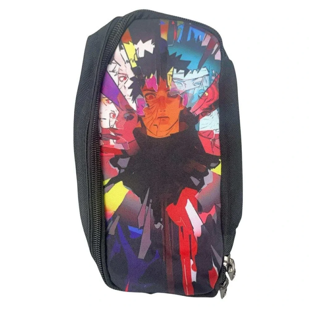 Naruto Shippuden Obito Uchiha NINTENDO SWITCH Anime Manga Zip Pencil Case NEW